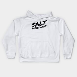 Salt Merchant Marker Logo - Black Kids Hoodie